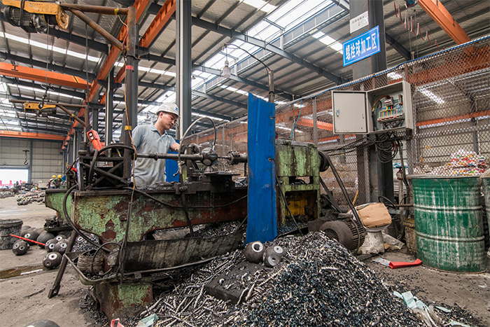 邛崃网架配件车间